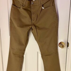 Khaki Temp Flex Pants